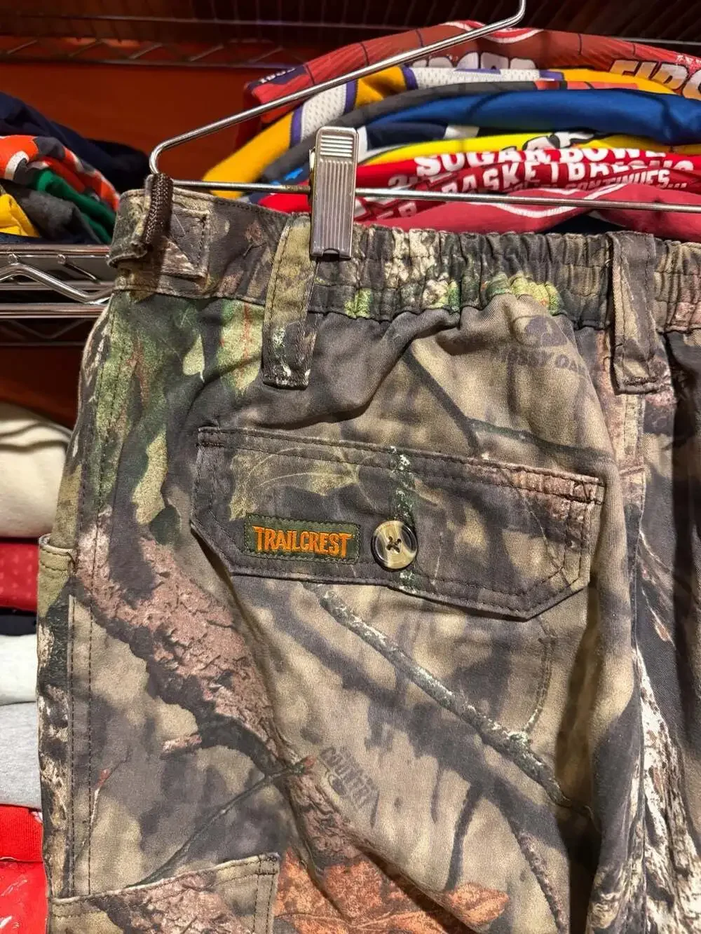 Trailcrest Mossy Oak Camouflage Cargo Hunting Pants Large